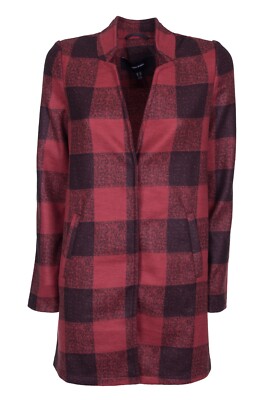VERO MODA Womens Coatigan Jacket Long Jacket Coat Ladies Coat Red Size XS M XL