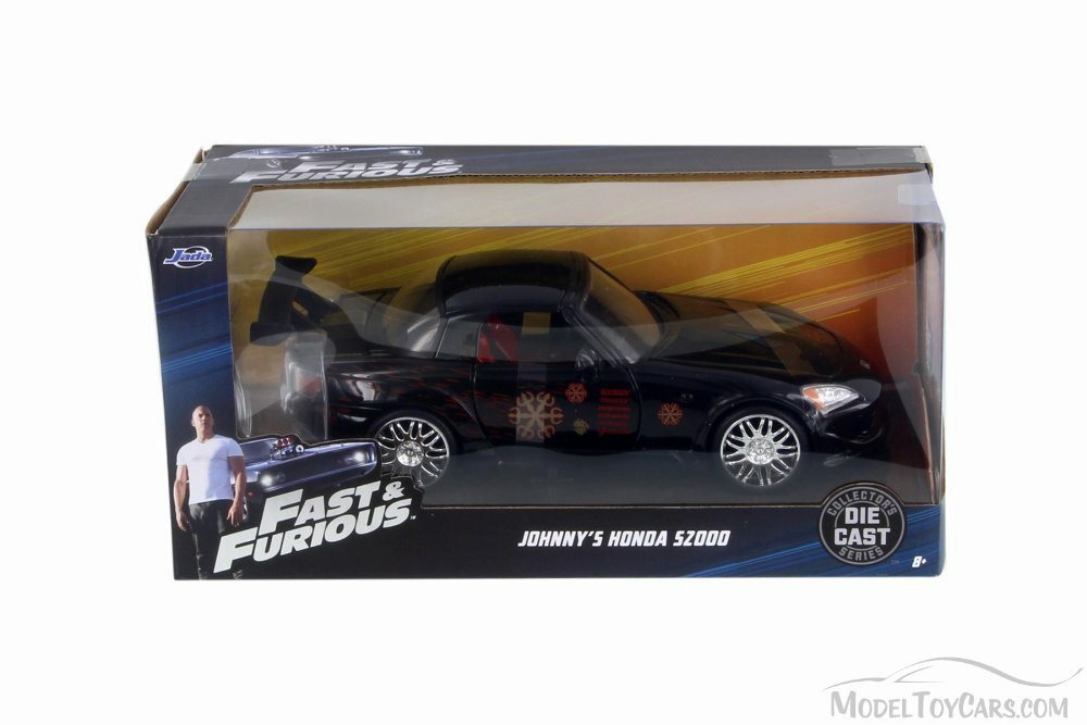 1:24ワイスピ JOHNNY&#39;S HONDA S2000 Fast & Furious Johnny's Honda S2000 1:24 Diecast Toy Car