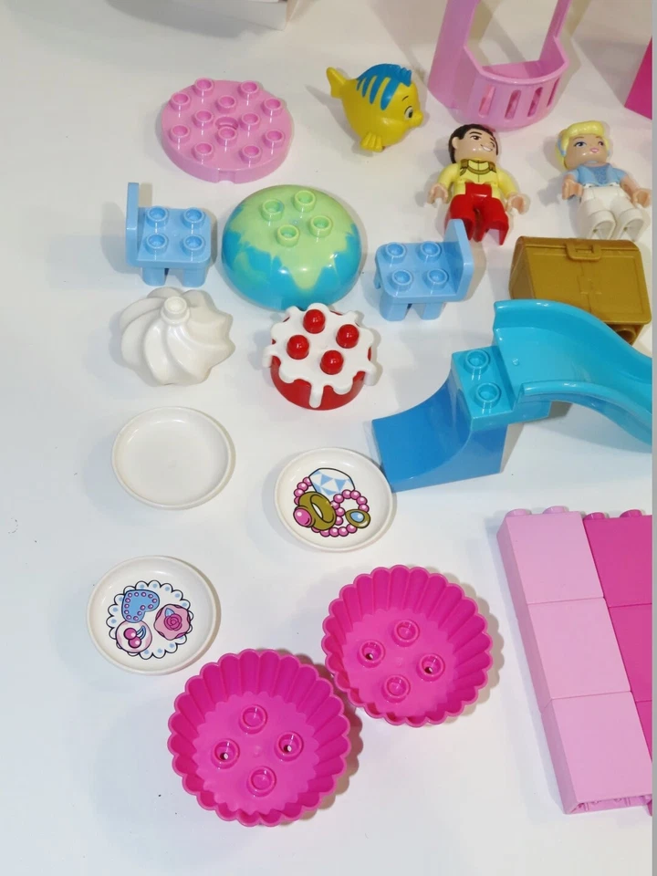 Lego Duplo Castillo de Cenicienta Disney Princesa Gran Lote Sirena Foto 3 de 4