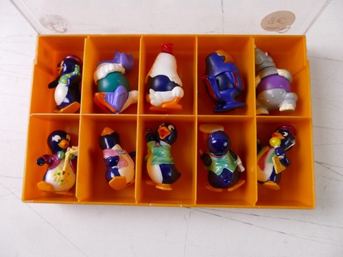 12 x 10 Figuren Ü-Ei in Boxen Dino Hippo Zwerge Bingo Birds 90er Jahre RB-117 - Bild 3 von 12