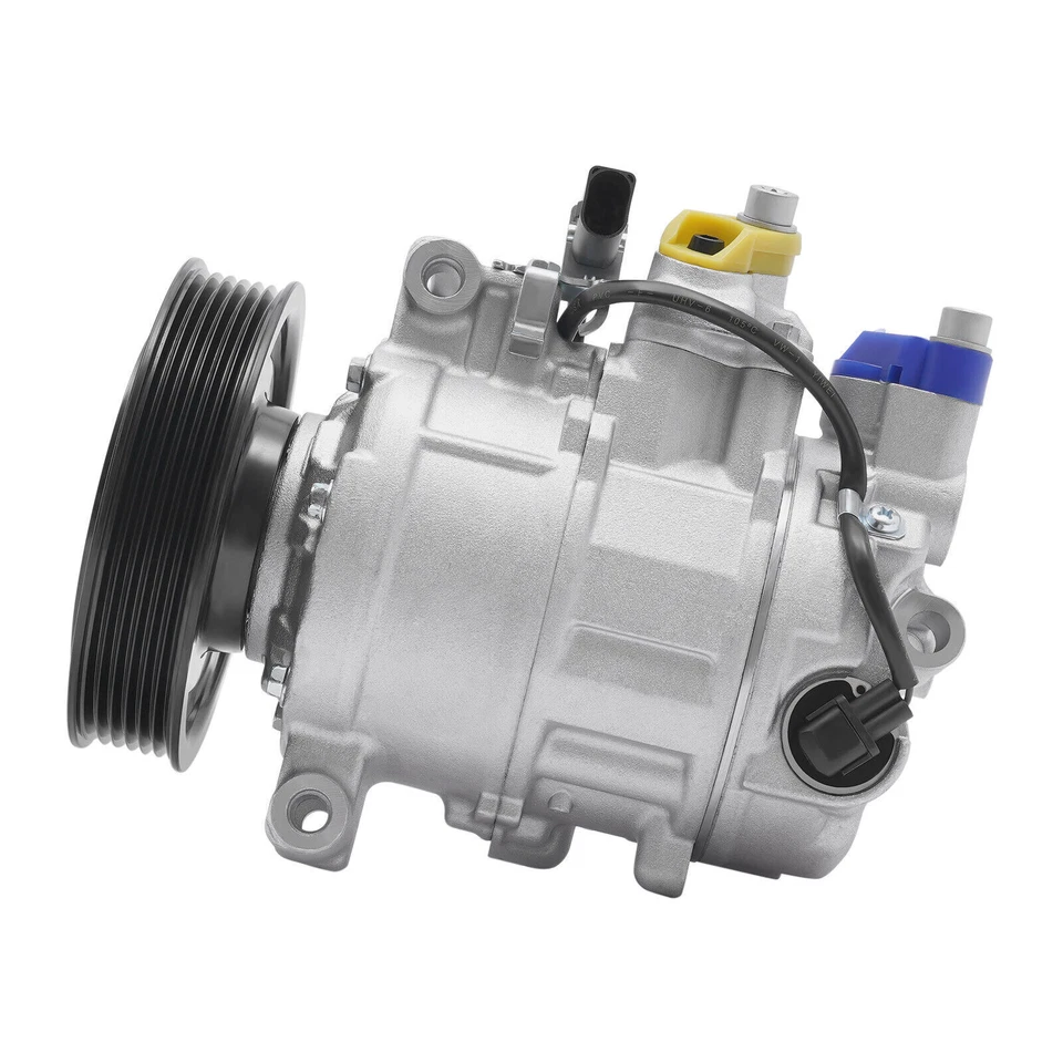 A/C AC Compressor for 2006 2007 2008 2009 2010 2011-2015 AUDI A6 A7 Q5 S4 S5 - Imagem 3 de 4