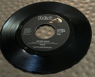 Taco - Cheek To Cheek/After Eight Vinyl 45RPM 13646
