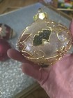 Stunning Vintage Style Wine Color Glass Egg/Teardrop/Balls Christmas Ornaments  — photo 10