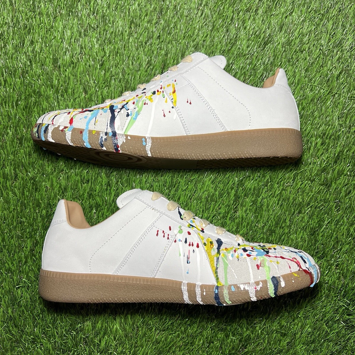 Maison Margiela Wmns Replica Low Paint Splatter Size EU 39 Maison Margiela Wmns Replica Low Paint Splatter Size EU 39
