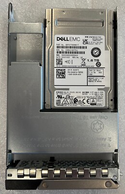 G4NY4 Dell EMC 1.6TB 24Gbps SAS MU SED/FIPS TLC 2.5 SSD