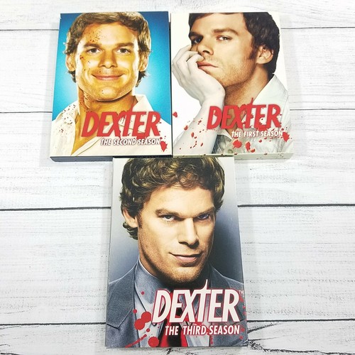 Dexter Seasons 1 2 & 3 DVD Lot - Afbeelding 1 van 2