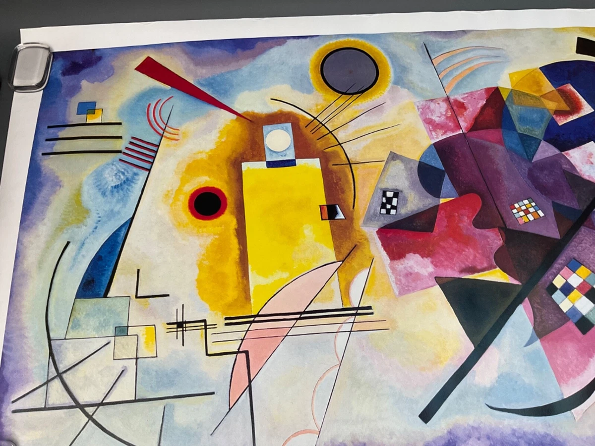 Wassily Kandinsky Yellow Red Blue