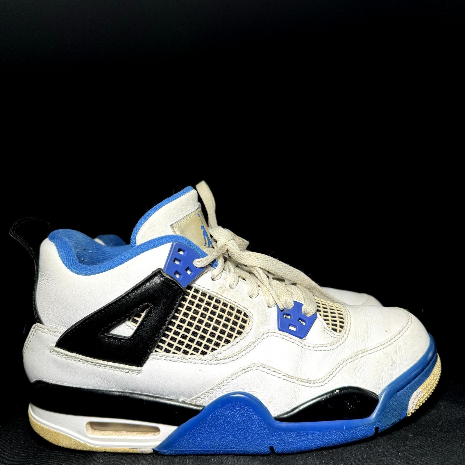 Size 6.5 - Nike Air Jordan 4 Retro GS Motorsports Men's Shoes - 408452 117