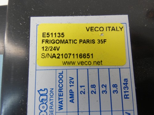 Frigoboat PARIS 35F Air Cooled Condensing Unit 12/24V E51135 E50896 - NEW Sur... - Picture 6 of 7