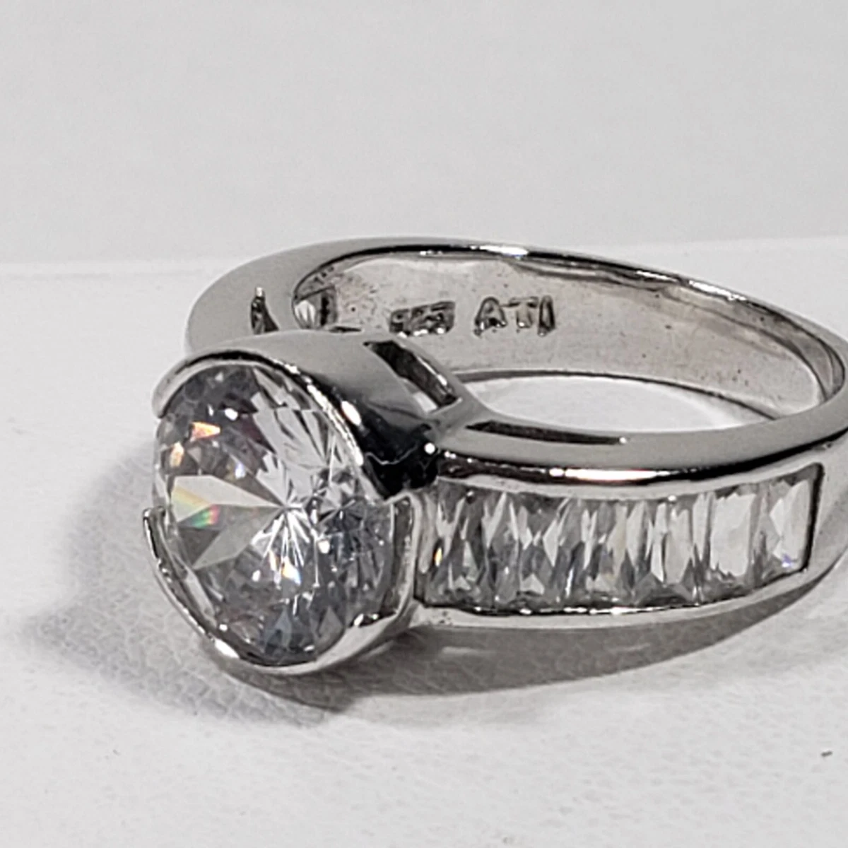 Vintage ring marked best sale silver