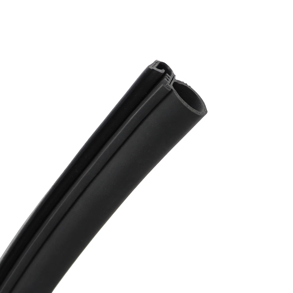 For Chevy GMC Truck Front Door Window Run Sweep Felts Weatherstrip Seals Kit Set Foto 4 de 4