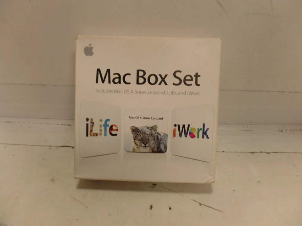 Apple Mac Box Set Includes Mac OS X Snow Leopard iLife 09 iWork 09 MC209Z/A  - Image 2 of 4
