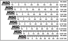 MSD 8985 Timing Tape 5.25" - 8" Diameter Harmonic Balancer Small Block Chevy SBC