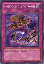 Malevolent Catastrophe SDRL-EN032 1st Edition Common Yu-Gi-Oh!