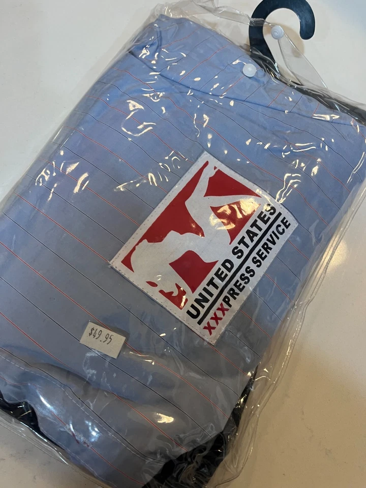 Disfraz de Halloween Leg Avenue para hombre cartero hombre USPS NUEVO azul XL Foto 4 de 4