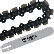 15 inch F4 Concrete Chainsaw Chain & GuideBar 7/16'' Pitch - MESA DIAMOND ®