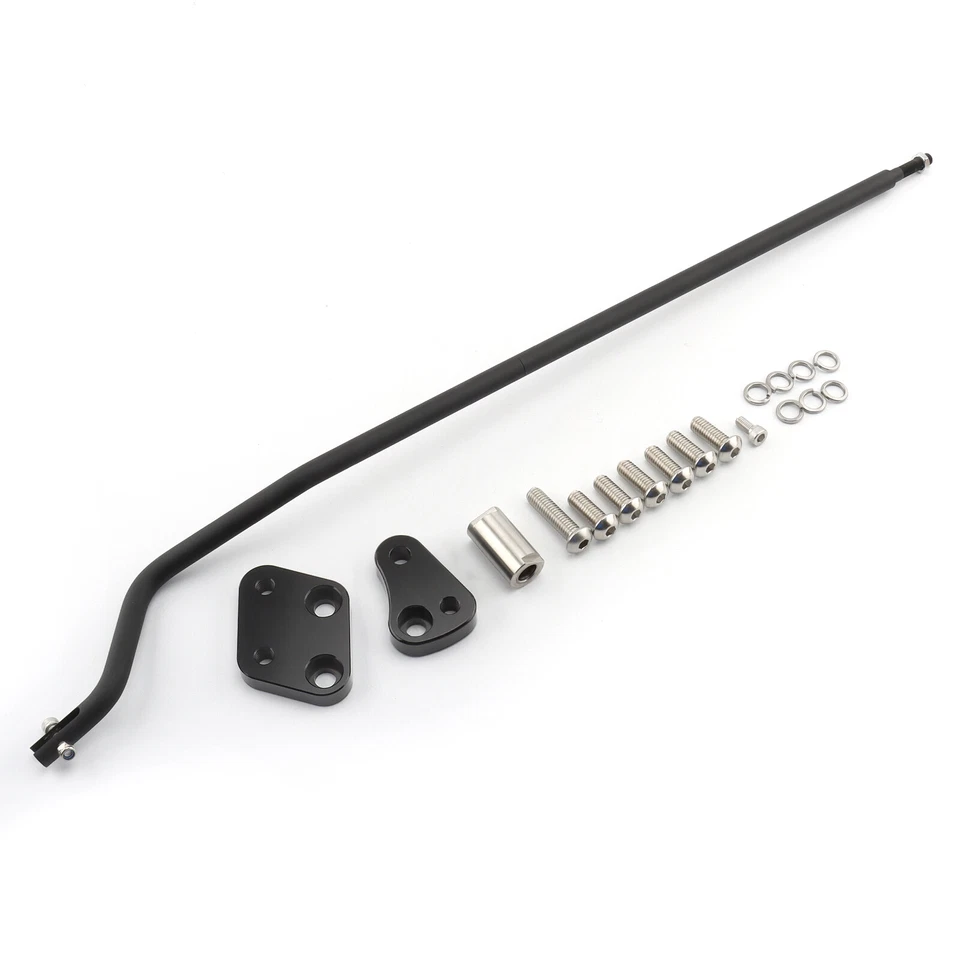 Kit adaptador de control delantero de alcance reducido para Harley Dyna Wide Glide FXDWG 03-17 Foto 2 de 4