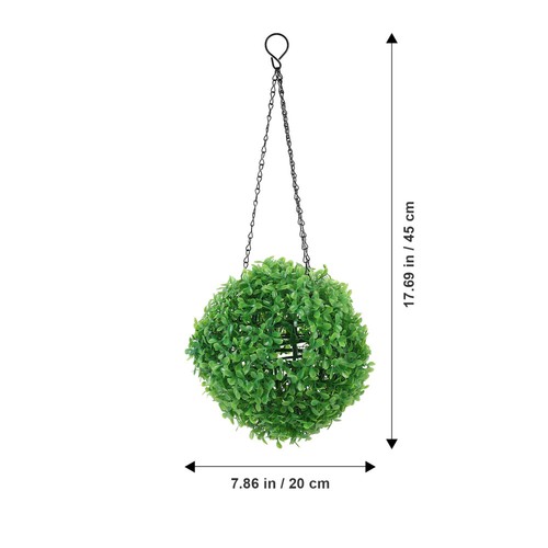 Simulated Grass Ball Decoration Greenery Hanging Pants Ceiling Plants - Picture 6 of 12