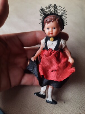 Ari German Rubber Doll 8cm 1960s