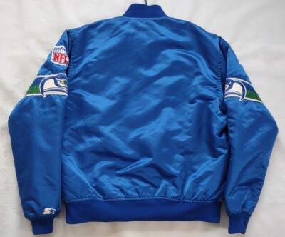 VINTAGE MADE IN USA STARTER PRO LINE SEATTLE SEAHAWKS SATIN JACKET