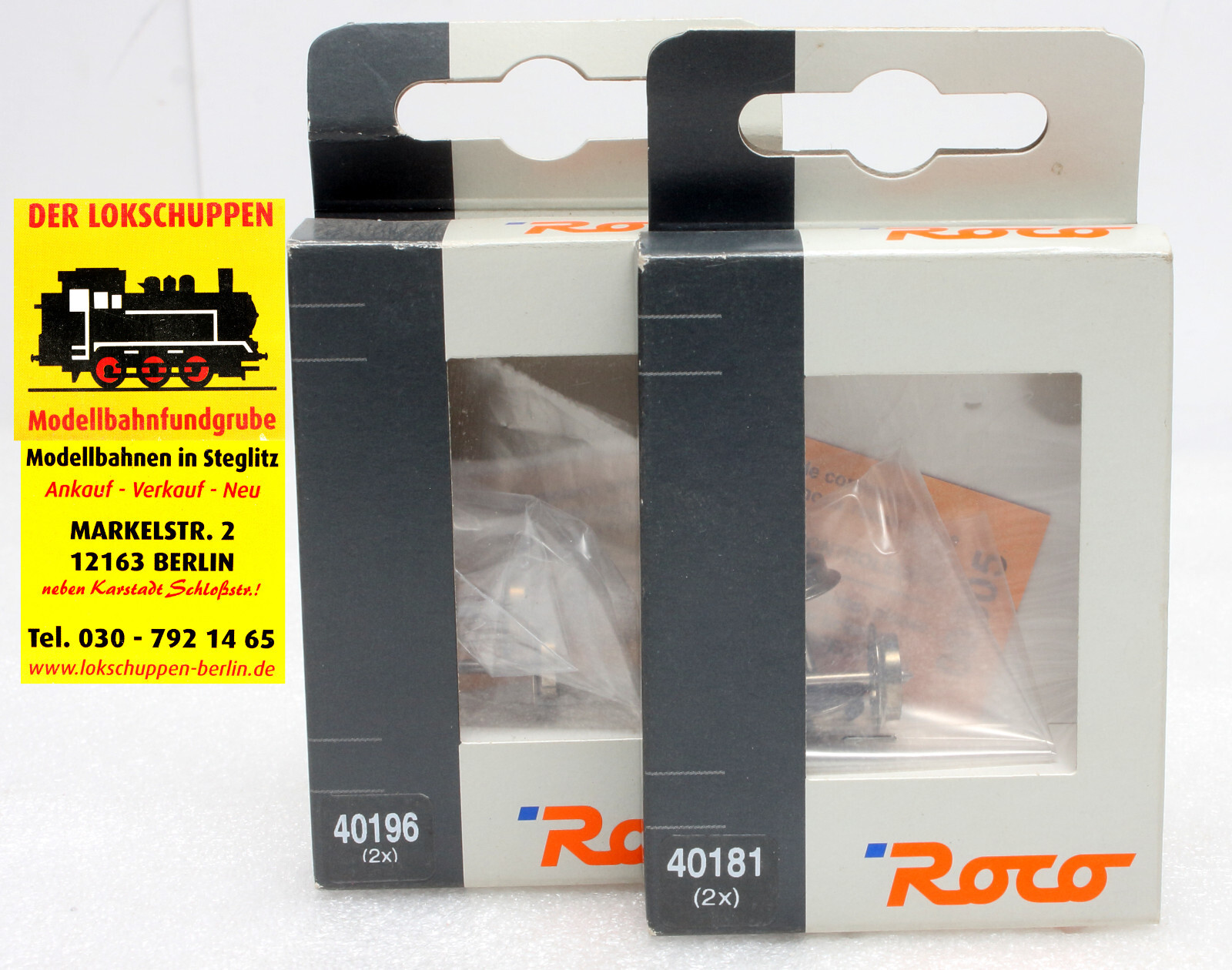 Roco 40196 H0 Wechselstromradsatz - Bild 2