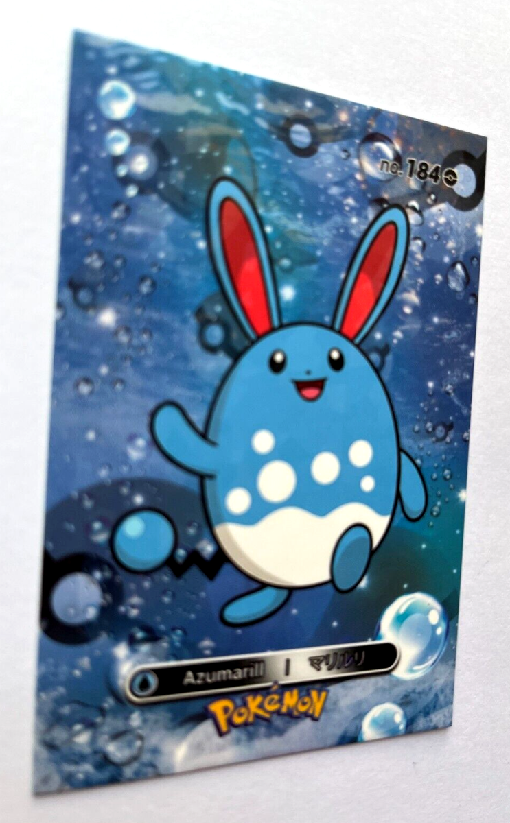 2024 POKEMON DATABASE 2 Card #184 AZUMARILL Johto Peru Edition