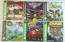 Eight Sony Play Station Instruction Manuals Only   No Discs