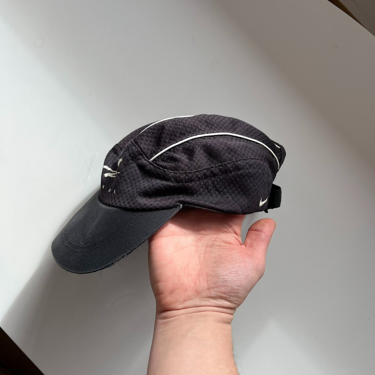 1990's Vintage Nike Agassi Challenge Court Mesh 6 Panel Cap