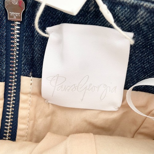 Paris Georgia Jo Bodice Top Womens XS Blue Denim Strapless Zip Back New RRP $490 - Picture 4 of 10