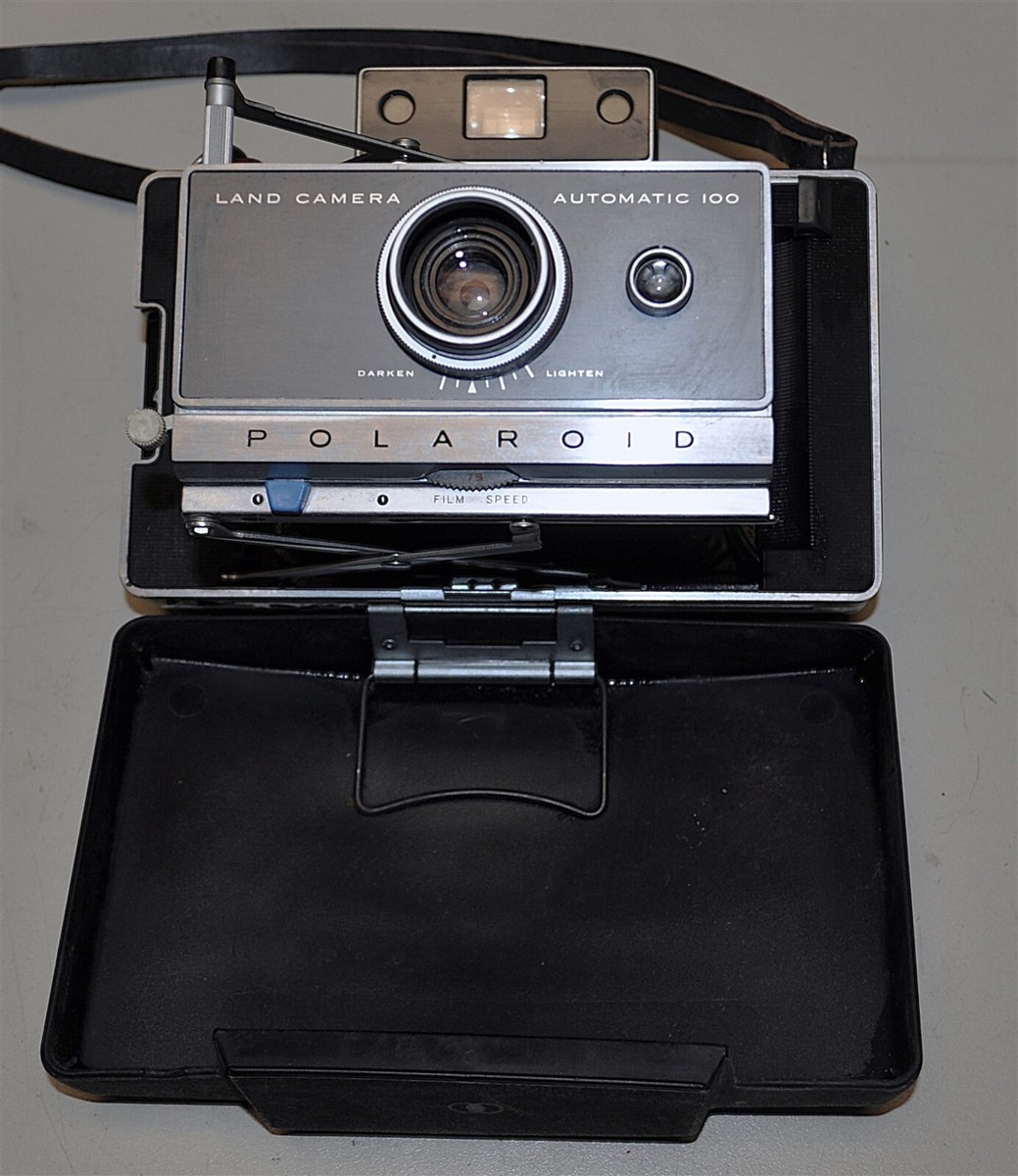 アンティーク ポラロイドカメラ LAND CAMERA 100 POLAROID LAND