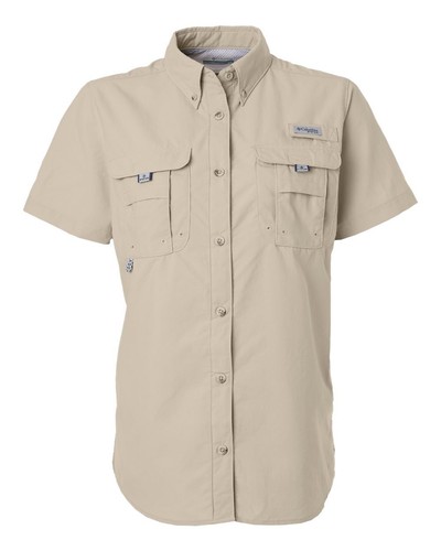 Columbia Sportswear S-2XL Ladies Bahama Shirt, Women's Short Sleeve Fishing Top - Picture 7 of 27