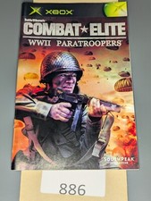 Combat Elite: WWII Paratroopers Microsoft Xbox, 2005  MANUAL ONLY 