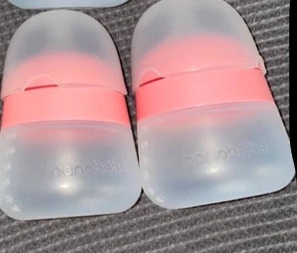 Nanobebe Bottles 2x150 Ml With Teats Size 1 (no Box)