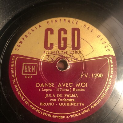 78 GIRI JULA DE PALMA canta DOUCE   FRANCE & DANSE AVEC MOI