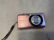 Casio Exilim EX-Z80 8.1MP Digital Camera Pink Untested No Battery 031 102