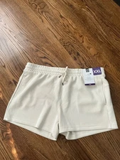 Member's Mark Women's Sandwash Shorts Washed Cream - SIZE XXL