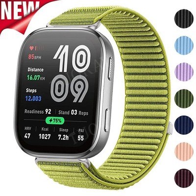 Nylon Sport Armband für Amazfit Bip 6/5/S/U/Lite/Youth GTS 3/2/2e/4 Mini Ersatz