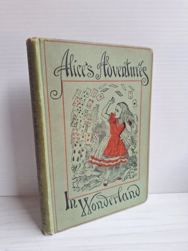 Alice's Adventures in Wonderland Lewis Carroll HC 1898 People's Edition RARE