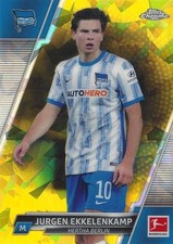 2021-22 Topps Chrome Sapphire Bundesliga Soccer Cards  Yellow /99  (1 - 10)