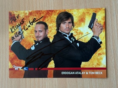 Erdogan Atalay & Tom Beck - Autogrammkarte original signiert - #59933