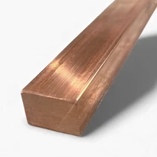3/4" x 1" x 20", C110 Copper Flat Bar