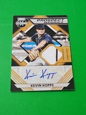 Kevin Kopps 2021 Elite Extra Edition Prospect Materials Auto San Diego Padres