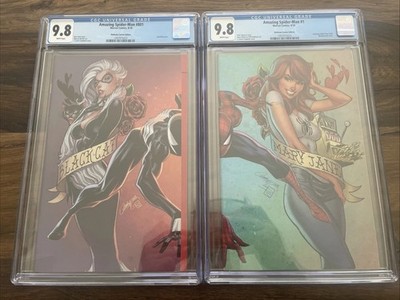 Amazing Spider Man #801 & #1 , Cgc 9.8 , J Scott Campbell Set