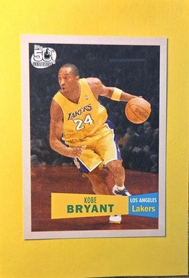 2007 Topps 50th Anniversary Kobe Bryant #24 Los Angeles Lakers
