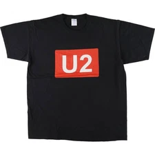 Used PORT and COMPANY U2 Band T-Shirt Men's Size XL