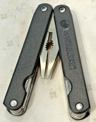 Mountain Quest Multi Purpose Outdoor Folding Pocket Tool  Kit By Gillette