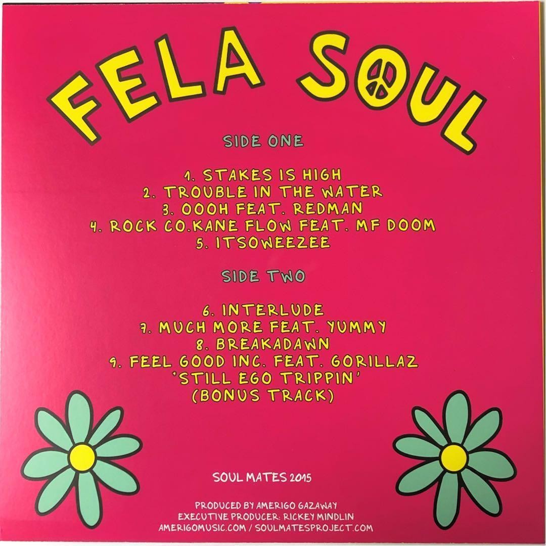 Fela Soul Fela Kuti Vs De La Soul Vinyl Lp Mashup Album Hip