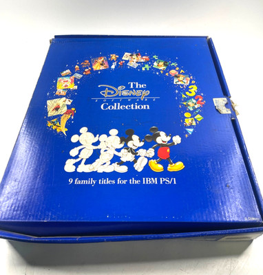 The Disney Software Collection 9 Familientitel für IBM PS/1 Vintage
