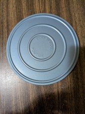 NAMED Simms Bros. Pontiac Michigan Standard 8mm Film Reel w/canister metal