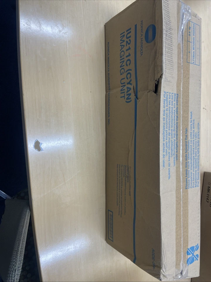 ПОДЛИННЫЙ голубой блок обработки изображений Konica Minolta IU211C/A0DE0HF/Bizhub C203/C253 - Изображение 2 из 2